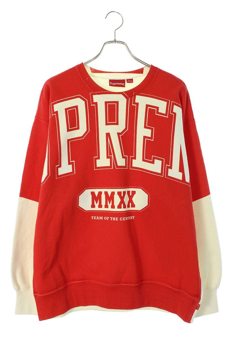 20AW SUPREME Overprint Crewneck シュプリーム Supreme Overprint Crewneck (FW20) - $158