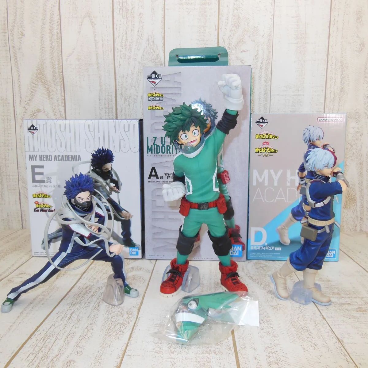 僕のヒーローアカデミア フイギュア 6点セットA ヒロアカ フィギュア 6点セット 緑谷出久 爆豪勝己 轟焦凍 僕の