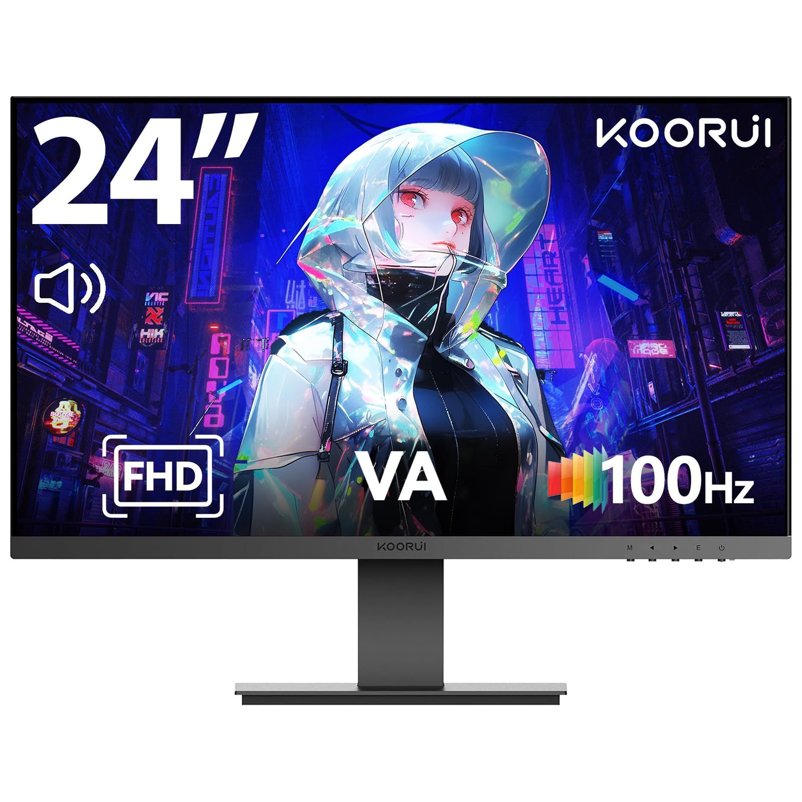 アイリスオーヤマ モニター 24インチVAパネルフルHD 限定】 アイリスオーヤマ モニター 24インチ Full HD(1920×1080) VA