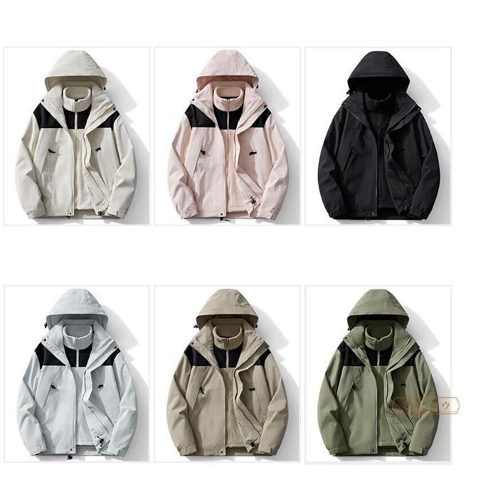 マウンテンパーカー メンズ レディース 3way 防寒 登山ウェア 