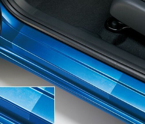 HONDA ホンダ FIT フィット ホンダ純正 サイドシルプロテクションフィルム（クリア フロント左右2枚セット）【 2014.12～次モデル】