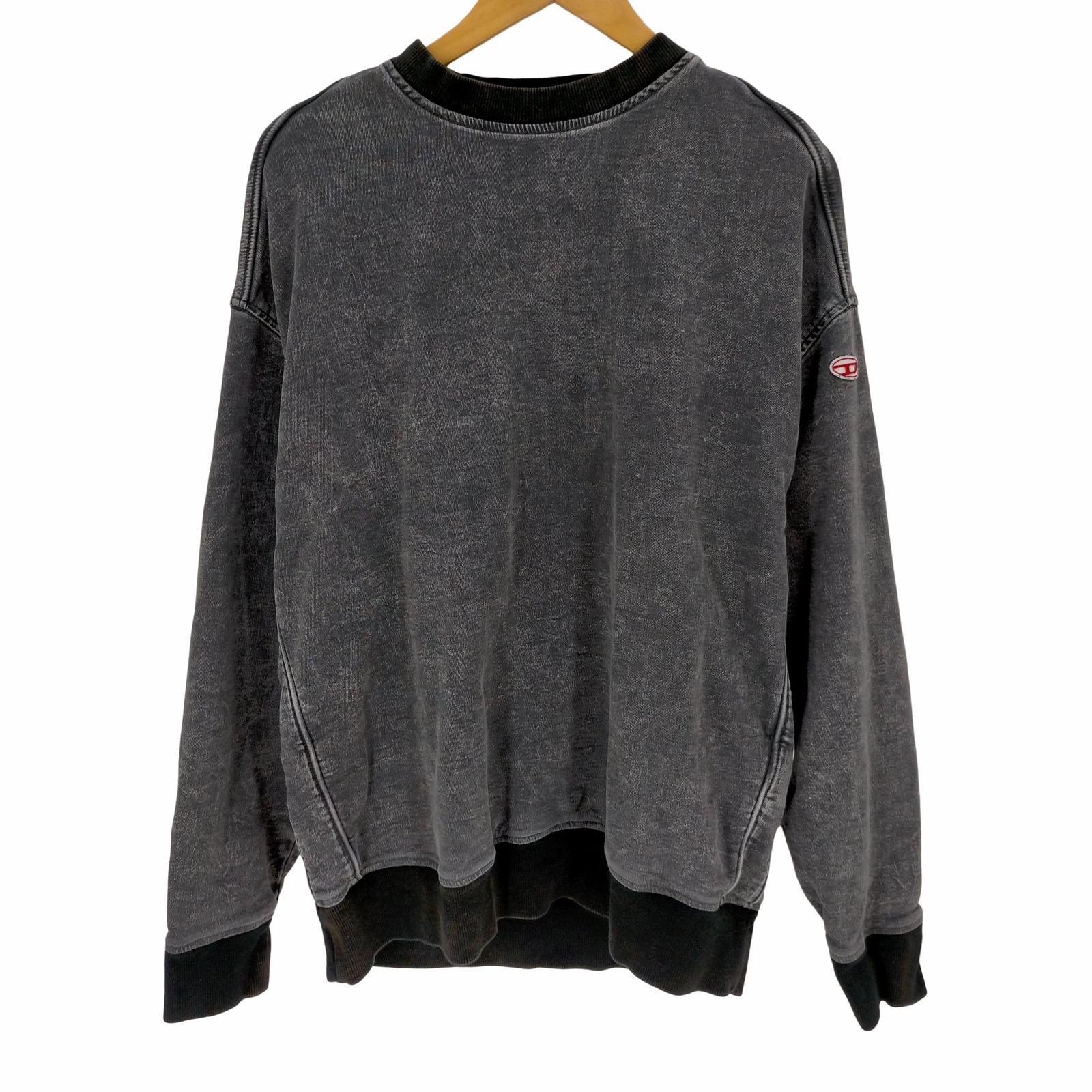 ディーゼル DIESEL D-Krib Track Denim Sweatshirt メンズ JPN：L 