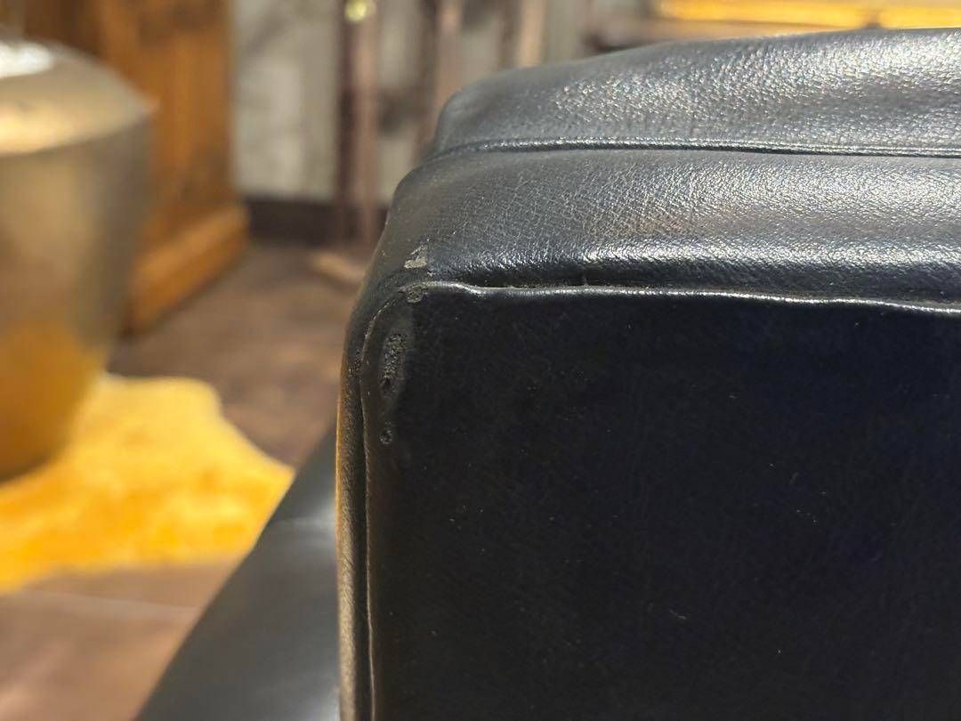 カリモク レザーソファ