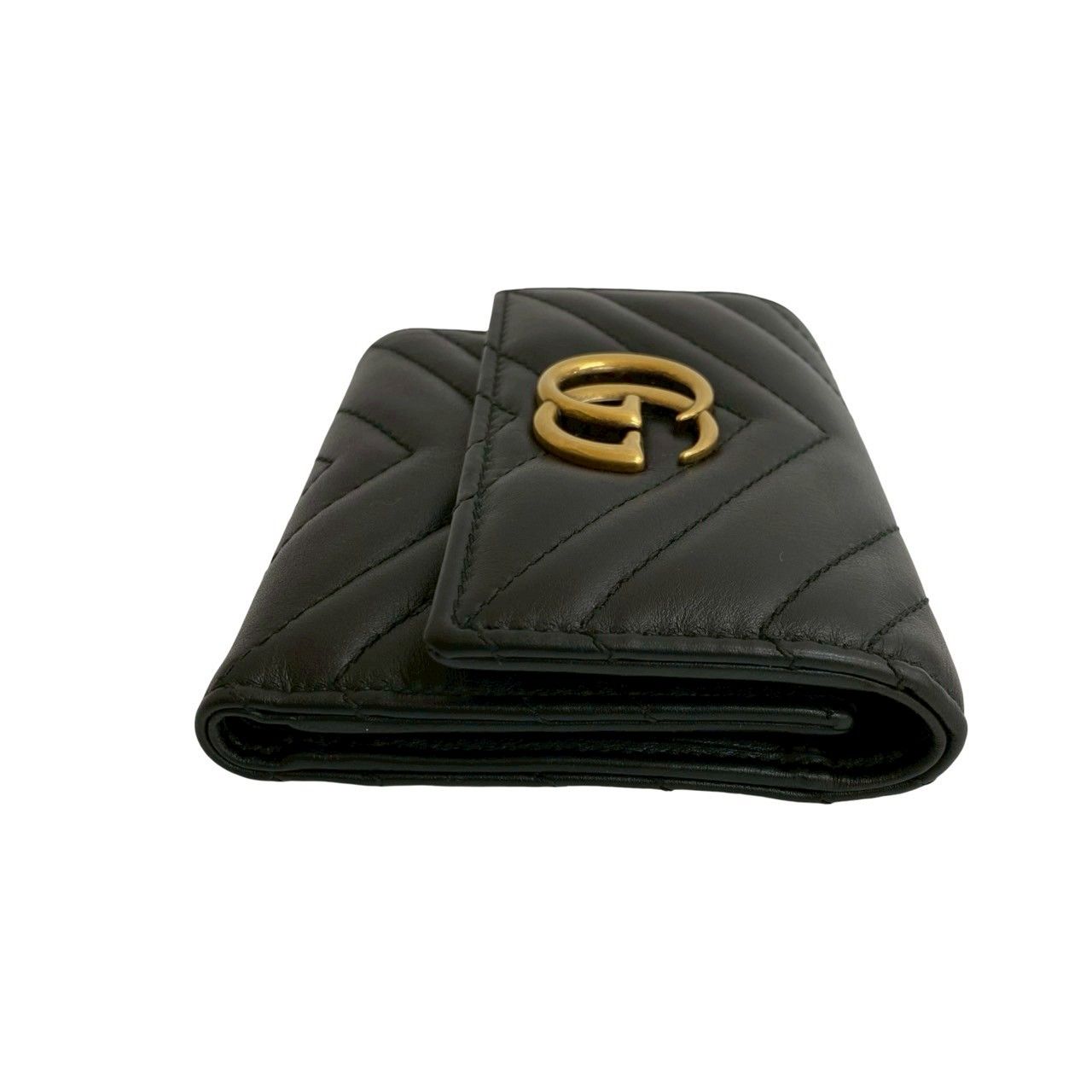 ほぼ未使用 希少品 GUCCI グッチ GG マーモント ロゴ 金具