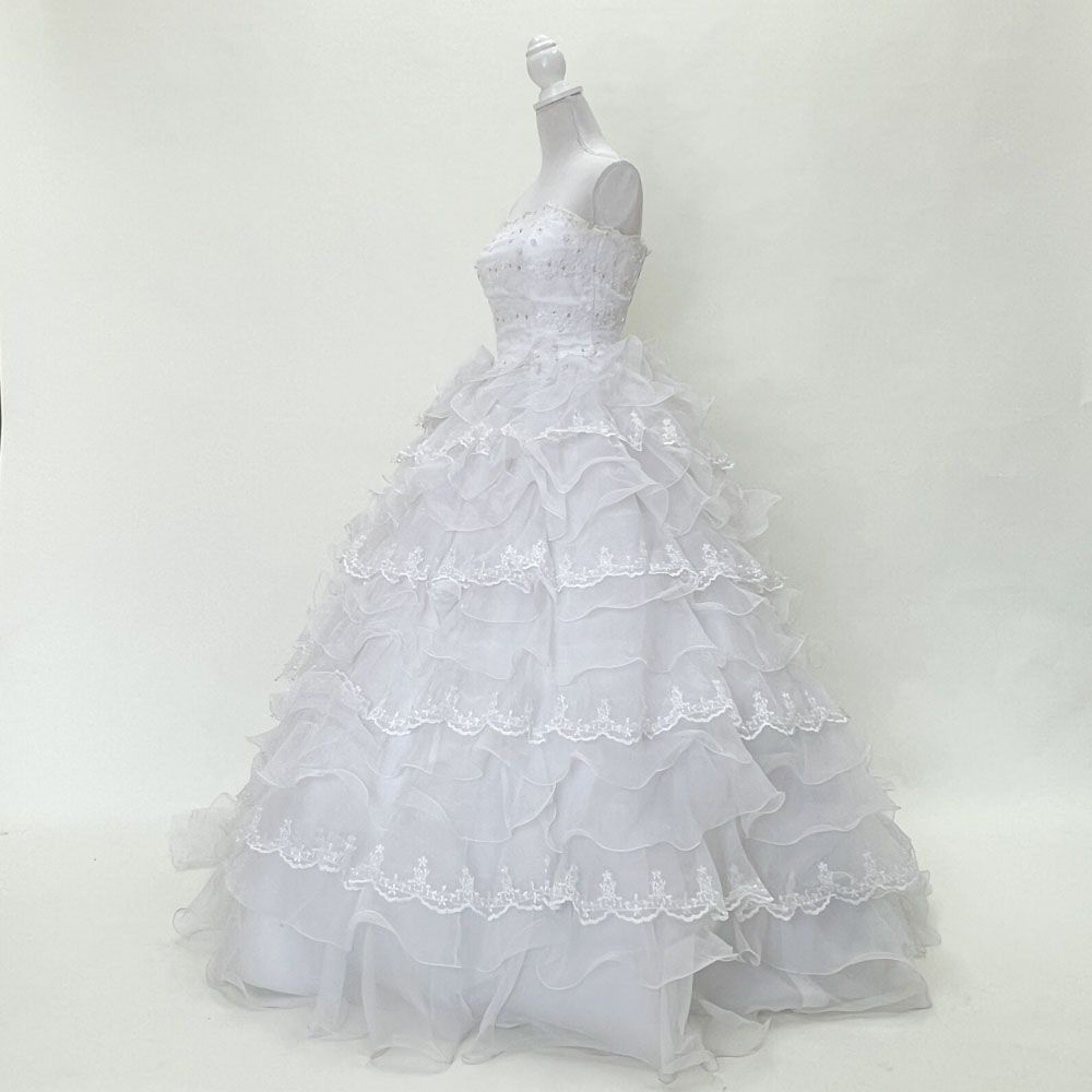 中古 ウェディングドレス Aya na ture／アヤナチュール オフホワイト