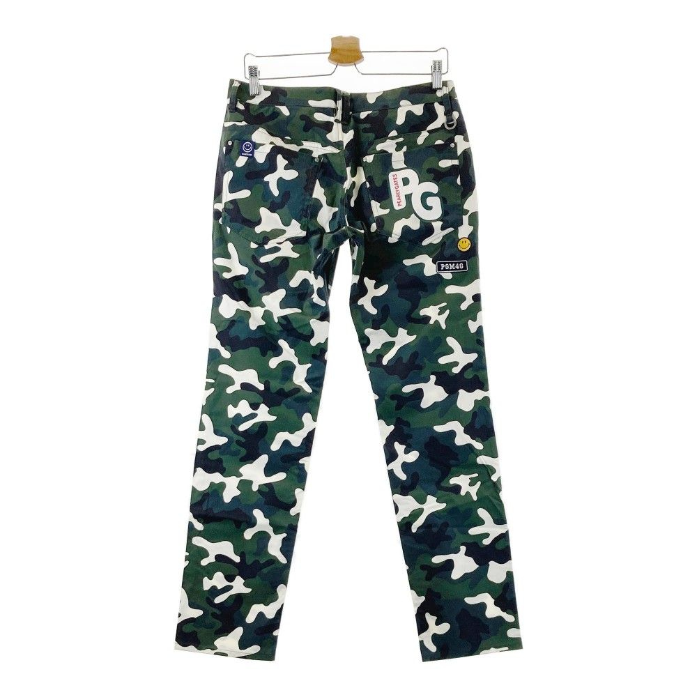 サイズ：4 PEARLY GATES パーリーゲイツ パンツ カモフラ 迷彩柄