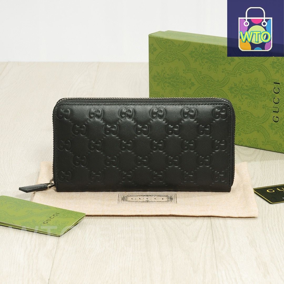 GUCCI グッチ アニマリエ ビー 蜂 長財布 ロゴ ラウンドファスナー