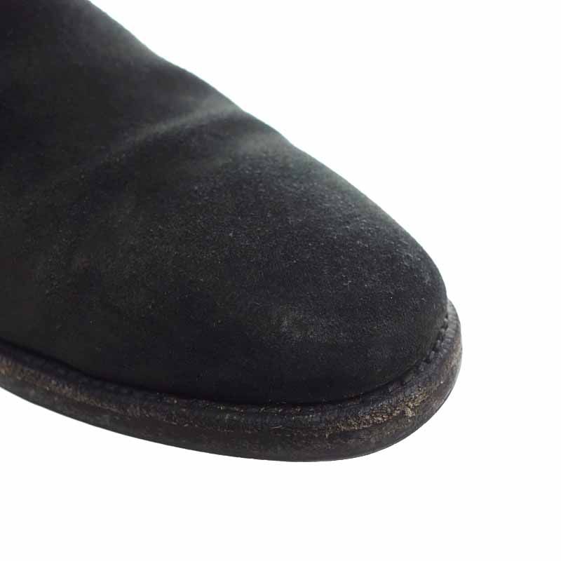 ダブルエイチ/WH ヒロシツボウチ × 干場義雅 スウェード サイドゴア