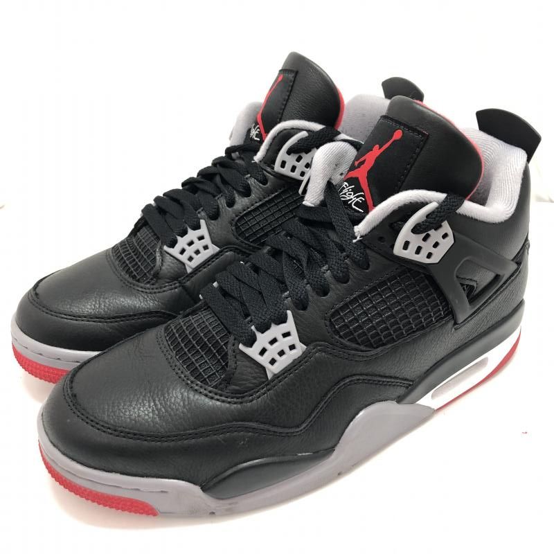 中古】NIKE AIR JORDAN 4 RETRO BRED REIMAGINED サイズ27.5cm FV5029  
