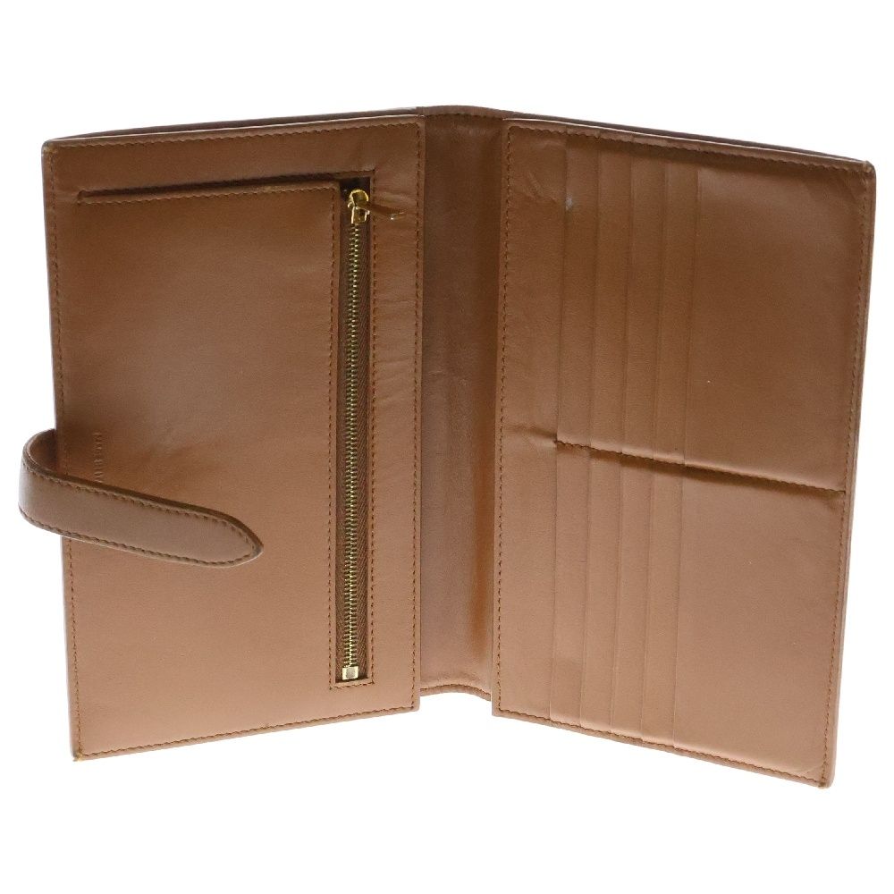 CELINE (セリーヌ) ラージ フラップ ストラップ ロングウォレット 長