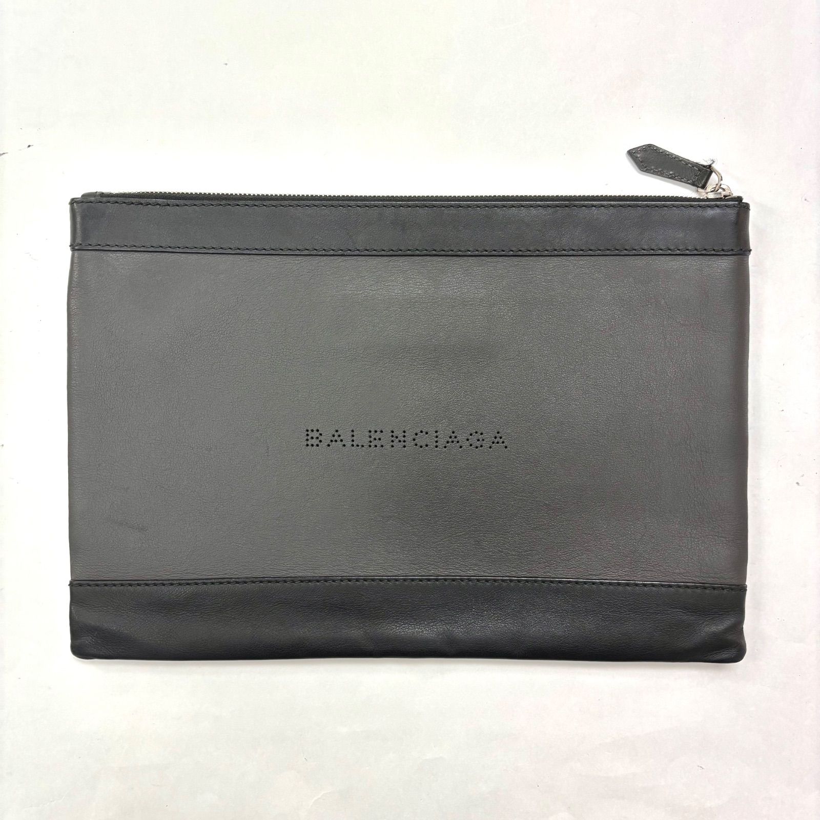 美品⭐️バレンシアガ BALENCIAGA】 ネイビークリップM 373834 