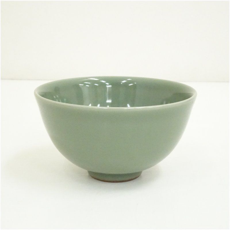 3代目　諏訪蘇山　茶道具　茶碗　青磁 Yahoo!オークション -「三代諏訪蘇山」(青磁) (陶磁一般)の落札相場