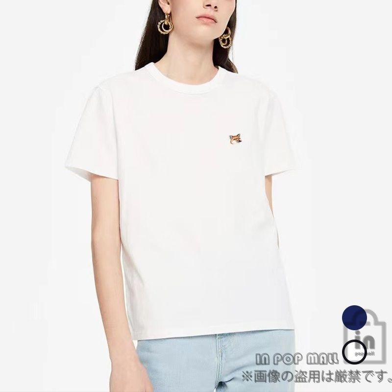 Tシャツ 半袖 MAISON KITSUNÉ メゾンキツネ フォックスヘッドロゴ T 