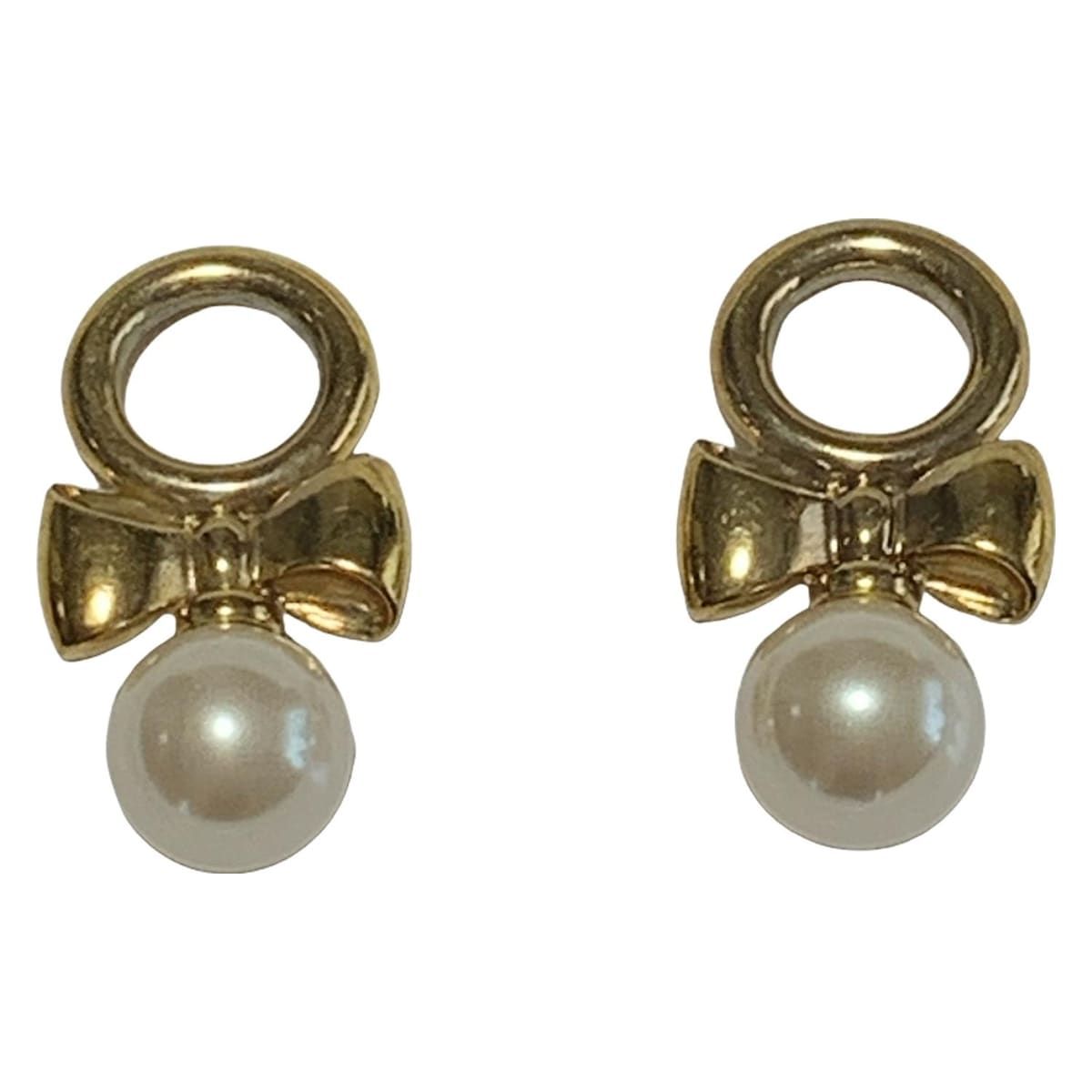 専用　アガタAGATHA ゴールドピアス&チャームセット AGATHA(アガタ) アクセサリー - ゴールド×アイボリー ピアス
