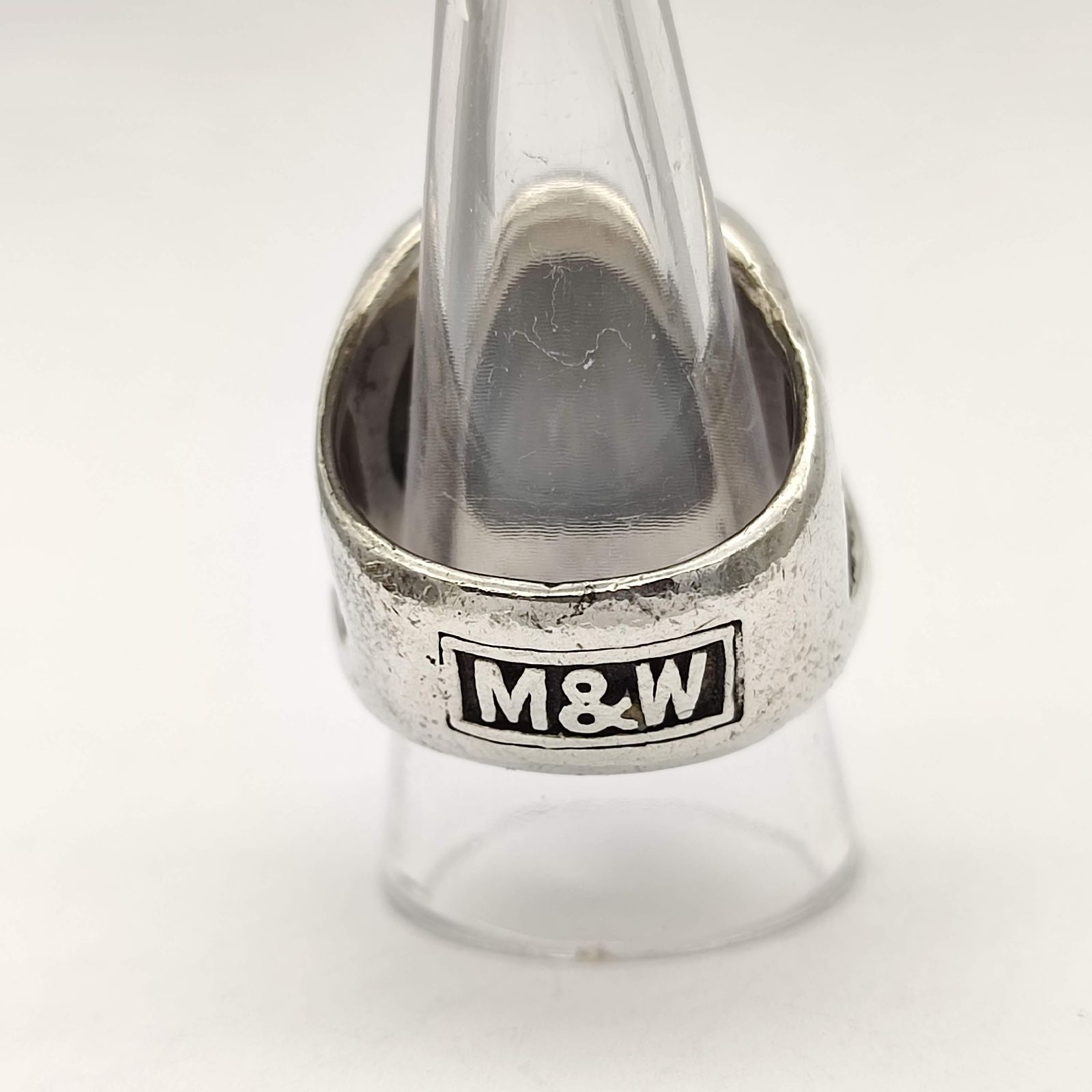 M&W スカル ダイスモチーフ シルバー リング 高重量