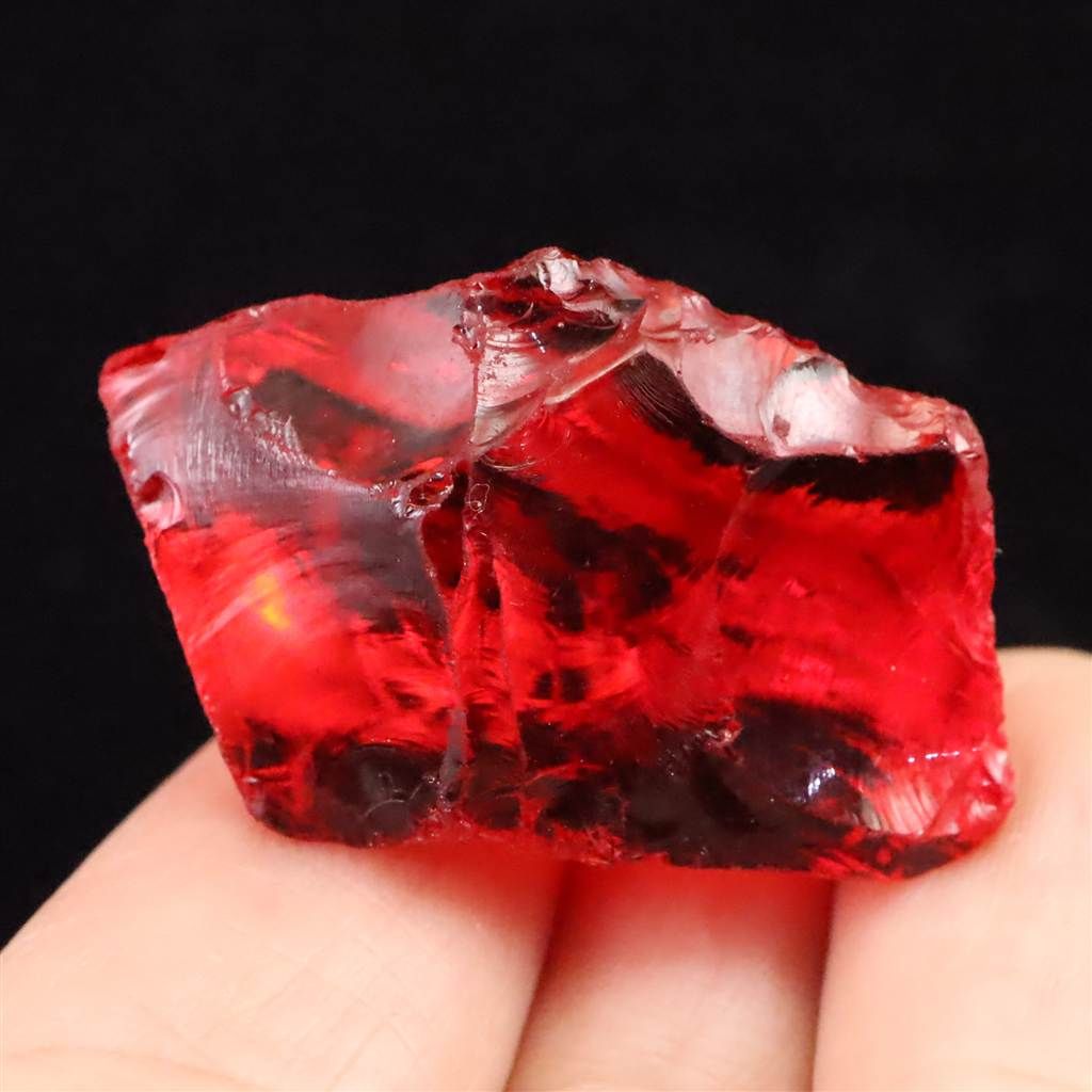 インドネシア産アンダラクリスタル レッド 10.1g 【榎本通商68267