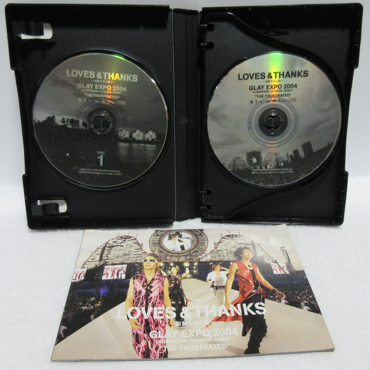 【未開封】GLAY LOVES&THANKS～波動する心音～EXPO 2004 Amazon.co.jp: LOVES & THANKS~波動する心音~ GLAY EXPO 2004 in