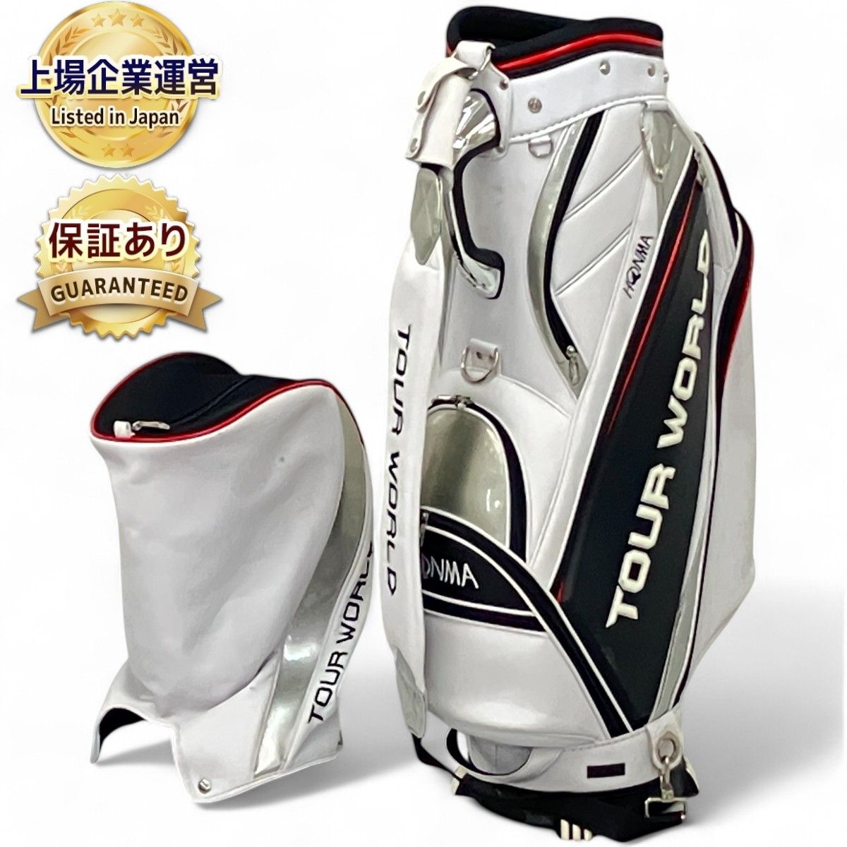 HONMA 本間ゴルフ TOUR WORLD CB-1807 キャディバッグ N9640261