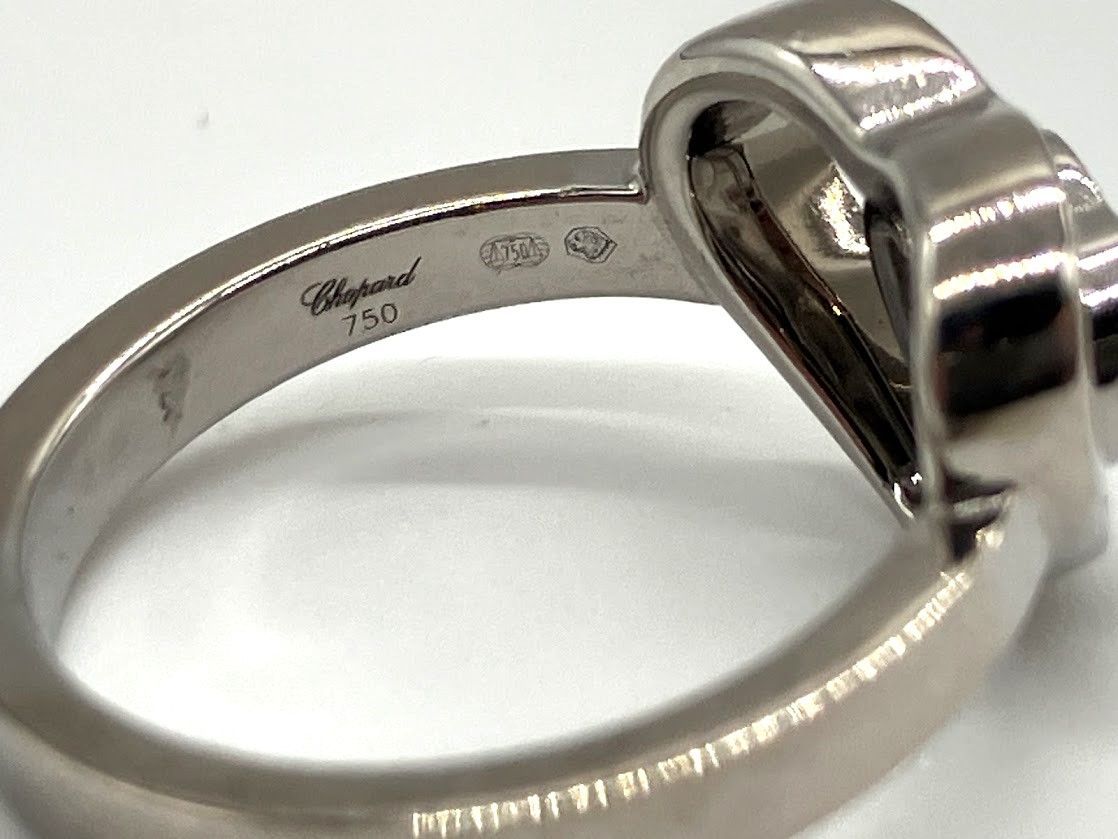 ITOHCBI8YBM2】Chopard ショパール K18WG 750 ハッピーダイヤモンド