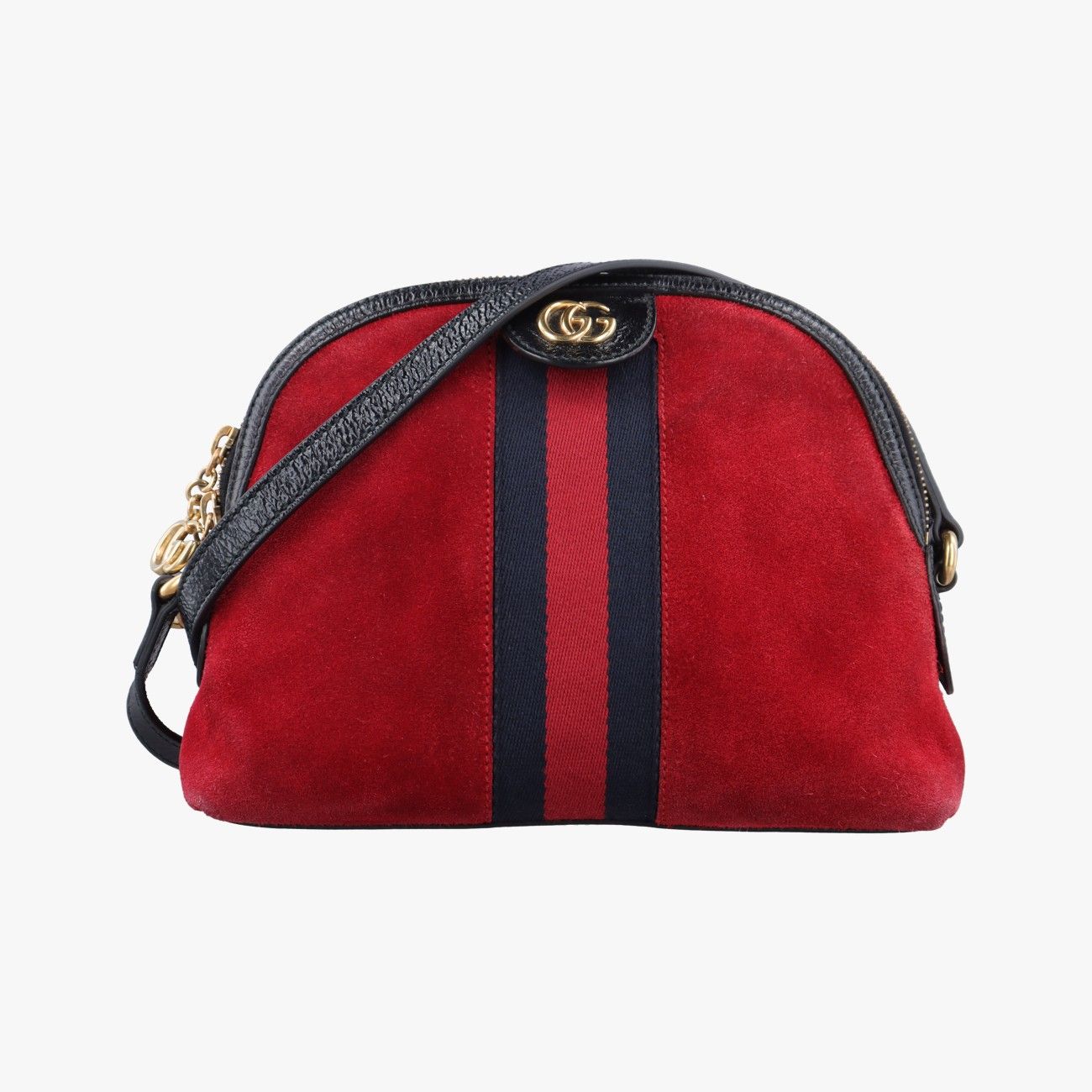 グッチGucciオフィディアレッドスエード×レザー499621C023568564