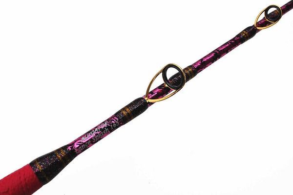 アリゲーター ランススプラッシュ 165 黒/ピンクプルトス 両軸 1ピース