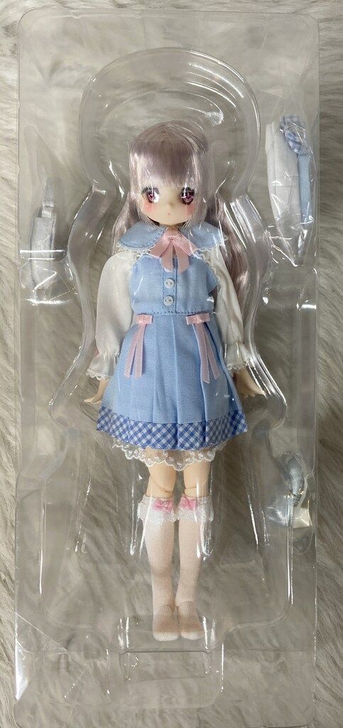 アゾン 1 6アイリスコレクトプチ るちる おさんぽにちようび Baby Blue ver