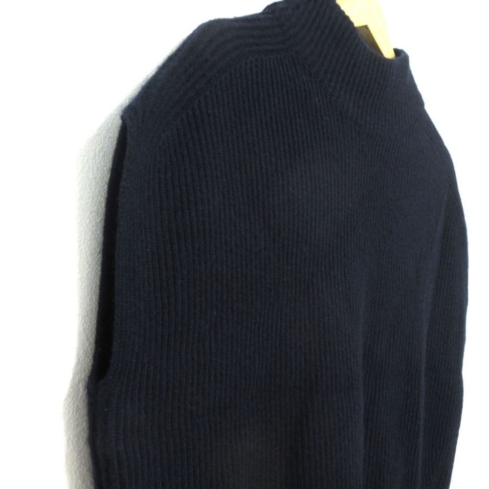 美品　ドゥロワー drawer 7G クルーネックカシミヤニット　ブラック　黒 美品 ドゥロワー drawer 7G クルーネックカシミヤニット ブラック 黒