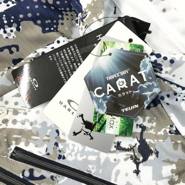 OAKLEY オークリー FOA405133 2023年 半袖ポロシャツ 総柄