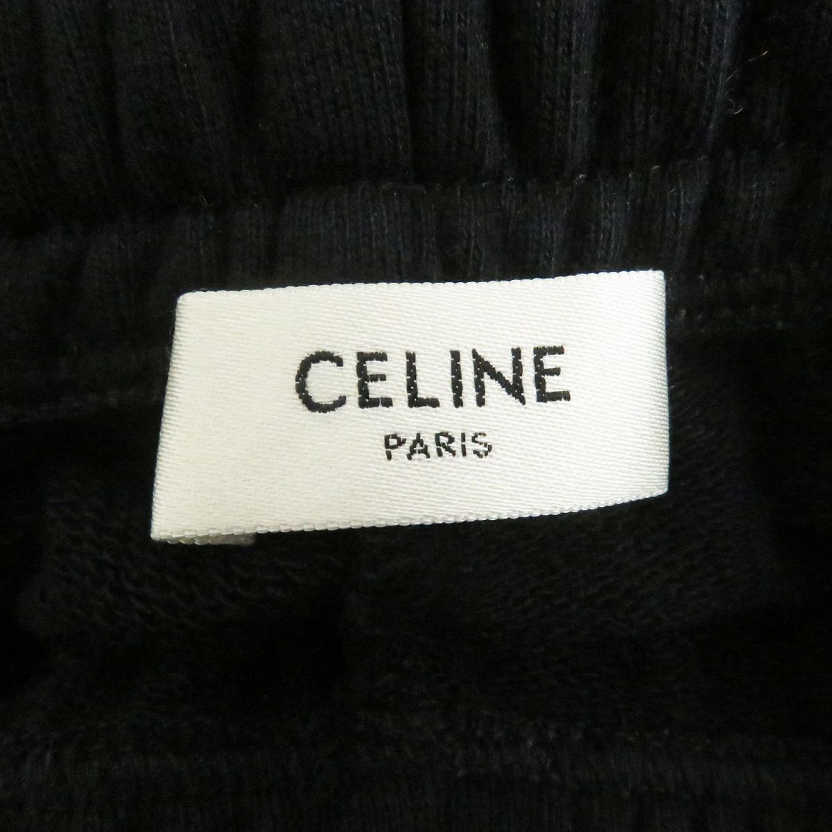 美品□21SS CELINE/セリーヌ 2Z056052H ロゴプリント コットン ルーズ