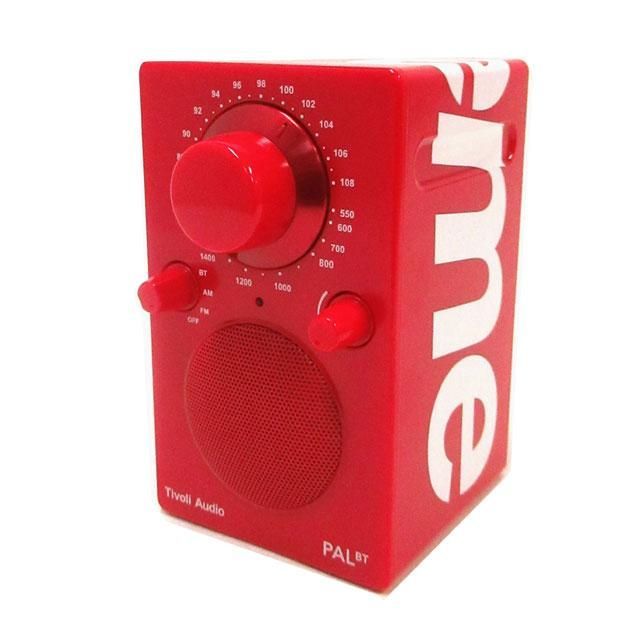 中古（未使用） Supreme シュプリーム ラジオ スピーカー 53279 RED 