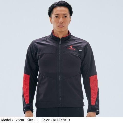 トルク エアージャケット ブラック/ホワイト 安い Lサイズ RSJ345