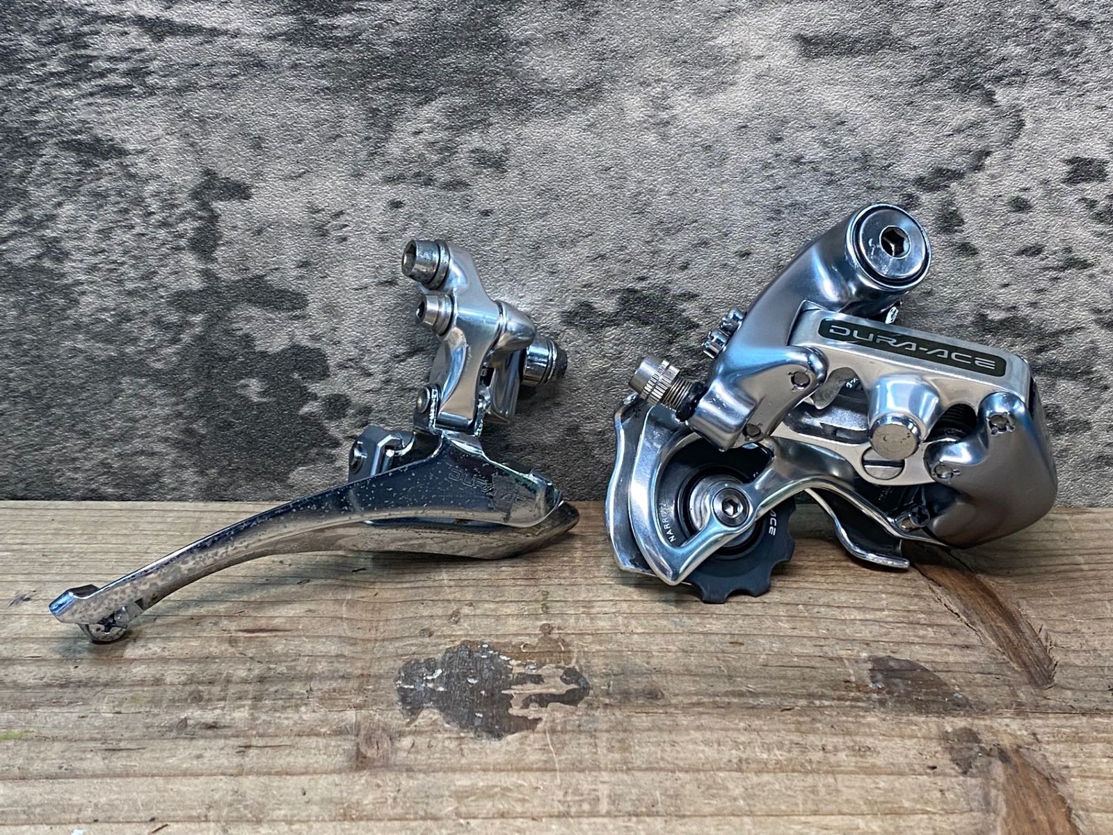 IS872 シマノ SHIMANO デュラエース DURA-ACE FD-7410 RD-7402 ディレイラー前後セット 2x8S