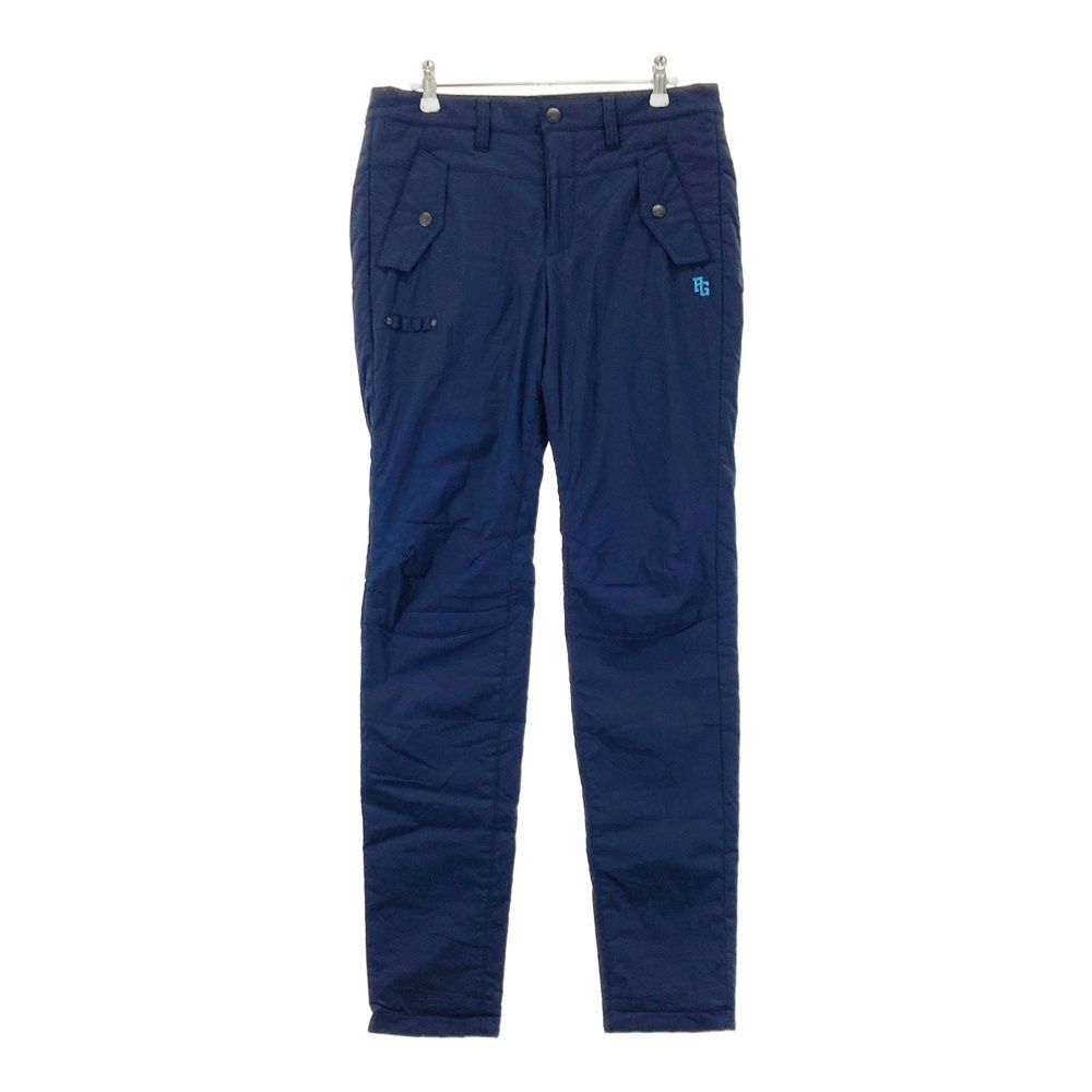 サイズ 2 PEARLY GATES パーリーゲイツ 中綿 ストレッチロングパンツ ネイビー系 240101522671 ゴルフウェア レディース ストスト