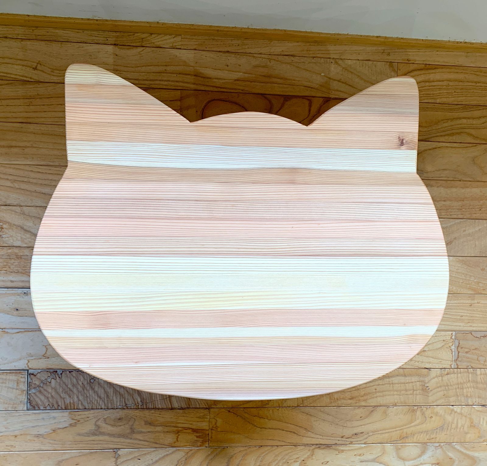 杉のねこちゃぶ台 折りたたみテーブル T144