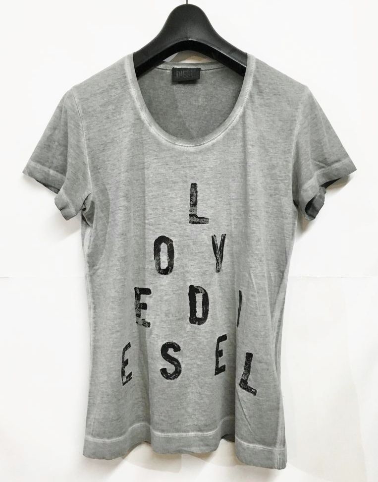 DIESEL デイーゼル "LOVE DIESEL" 半袖Tシャツ Tee