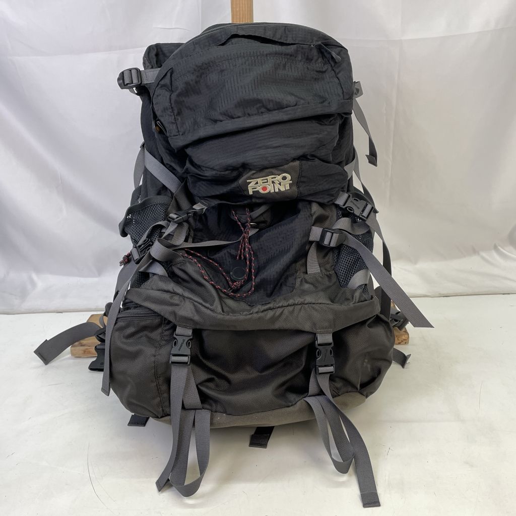 01yw0466 〇 mont-bell モンベル KITRA PACK 40 キトラパック ZERO POINT ブラック バックパック リュック  登山 アウトドア カバン【中古品】