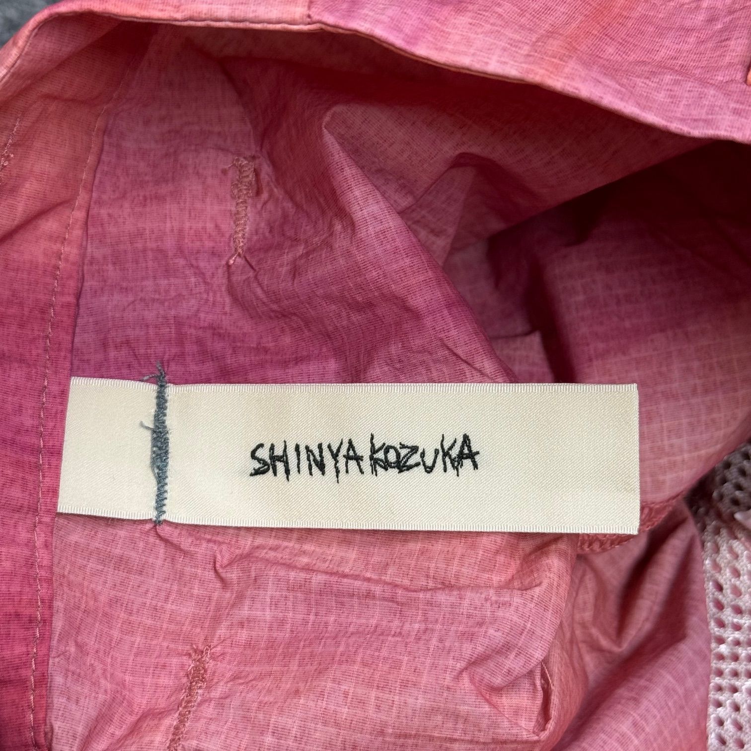 参考上代39600円 未使用品 SHINYAKOZUKA 24SS DERIVERYMAN デリバリー 