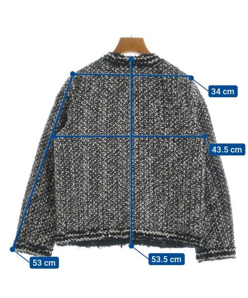 2024-25 秋冬新作  GiAMBATTiSTA VALLi ノーカラージャケット レディース 【古着 ノーカラージャケット