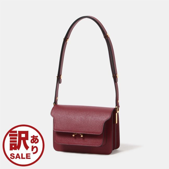 【訳あり商品】 マルニ MARNI トランク バッグ レディース TRUNK SHOULDER BAG レザー SBMPS01NO1LV520