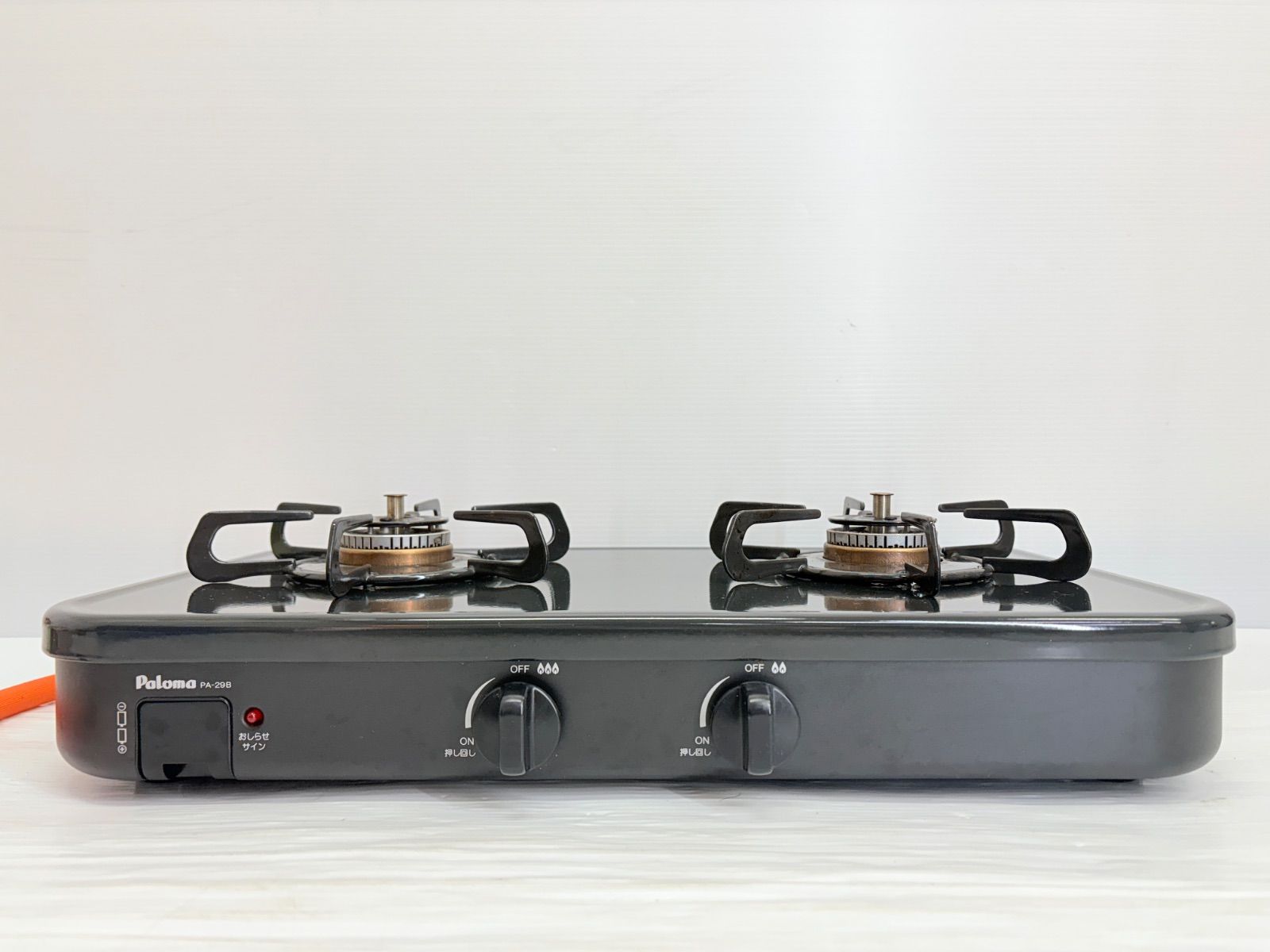 パロマ ガスコンロ PA-29B 2口コンロ 2025年製 LPガス用