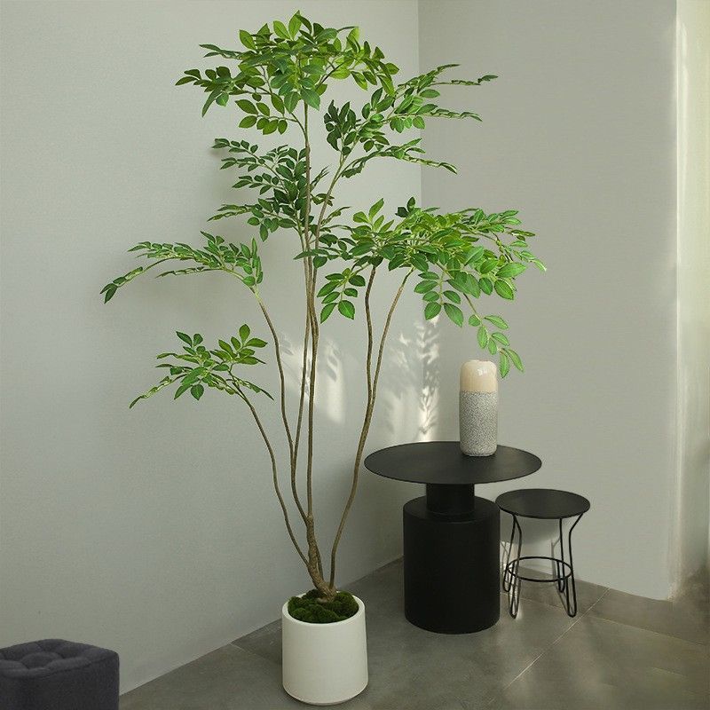 楡の木 リアル フェイクグリーン 人工観葉植物楡 ニレ ナチュラル おしゃれ かわいい インテリア オブジェ 置物 全長220cm 200cm 180cm 160cm
