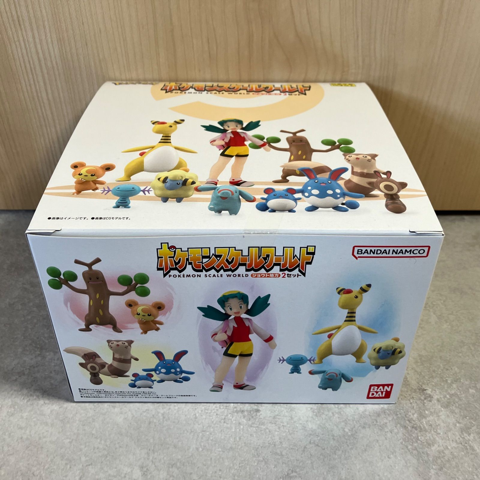 スケールワールド ジョウト地方2セット 新品未開封 【⑥ A-4 ポケモン