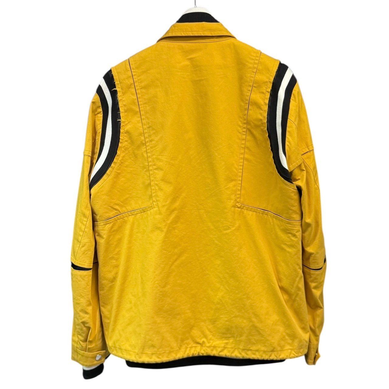 sacai サカイ 21AW Cotton Oxford Blouson レイヤードジャケット 21