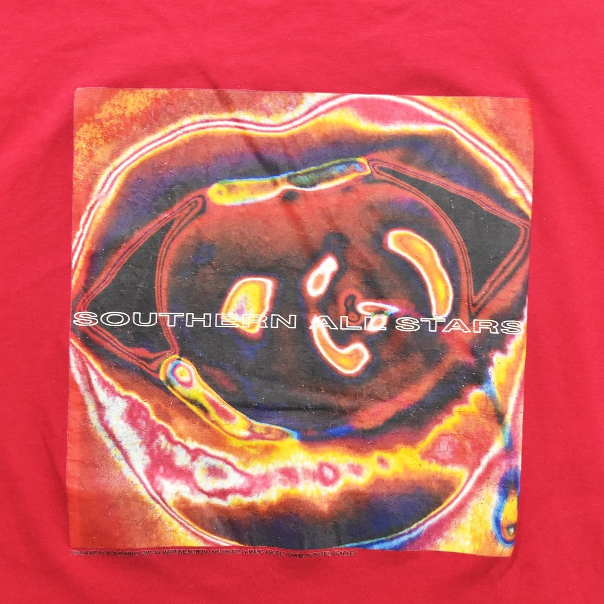 サザンオールスターズ 愛の言霊 Tシャツ 希少品】 サザンオールスターズ SAS SOUTHERN ALL STARS 1996年 愛の