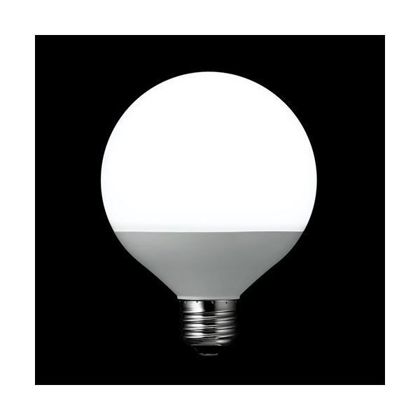 10個セット YAZAWA G95ボール形LED 100W相当 E26 N色 LDG13NG95X10