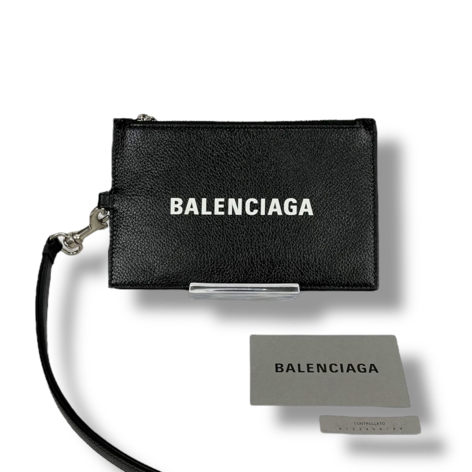 バレンシアガ BALENCIAGA コイン カードケース ネックストラップ付き バレンシアガ BALENCIAGA ネックストラップ付き フラグメント