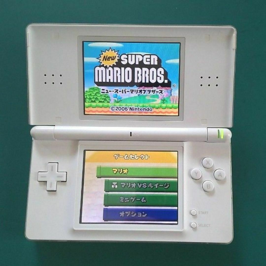 D16【中古・良品】Nintendo DSLite Crystal White  8646