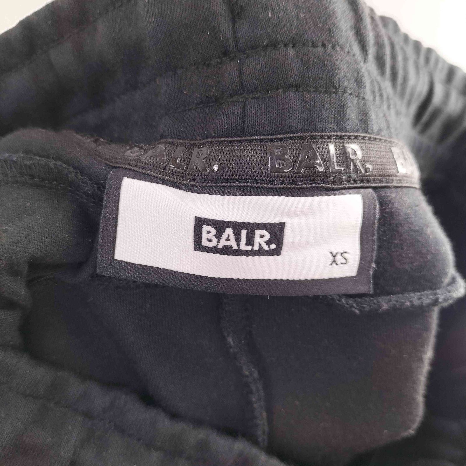 ボーラー BALR メタルプレートロゴ コットンスウェットパンツ