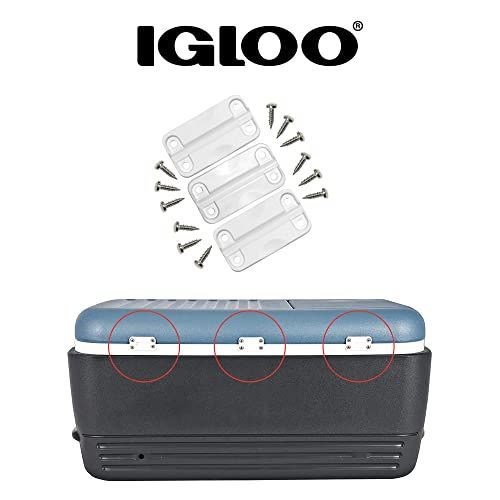 人気商品】 Igloo クーラープラスチック部品キット - ラッチ2個 ヒンジ