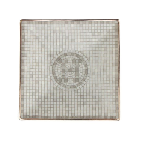 エルメス モザイク スクエア ミニプレート シルバー - メルカリ